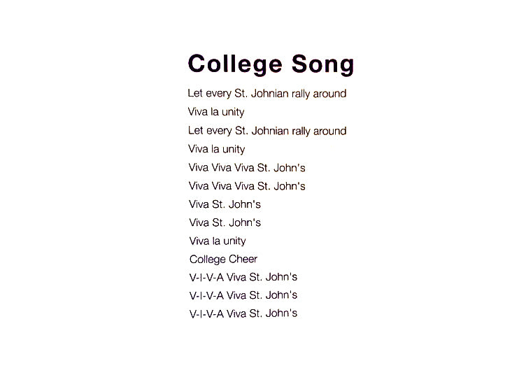 Music Box of   College Song